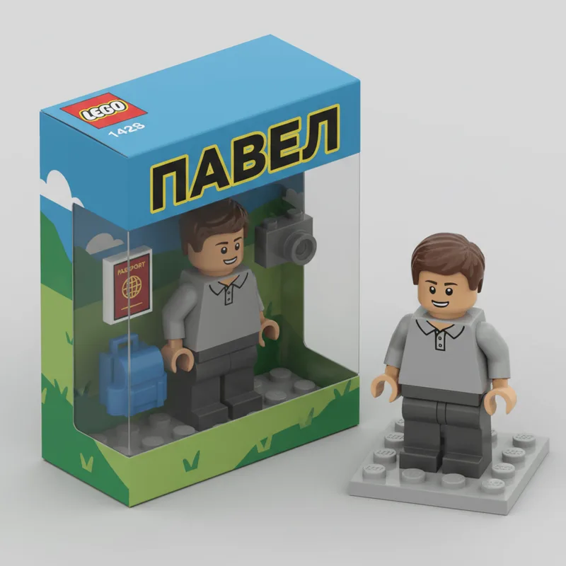 Фигурка LEGO: результат ИИ обработки (3) в категории Фото в картинку | AiPixia