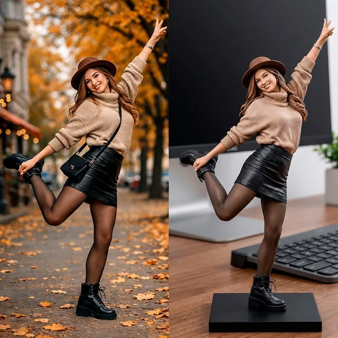 3D Фигурка из фото: результат ИИ обработки (4) в категории Фото в картинку | AiPixia